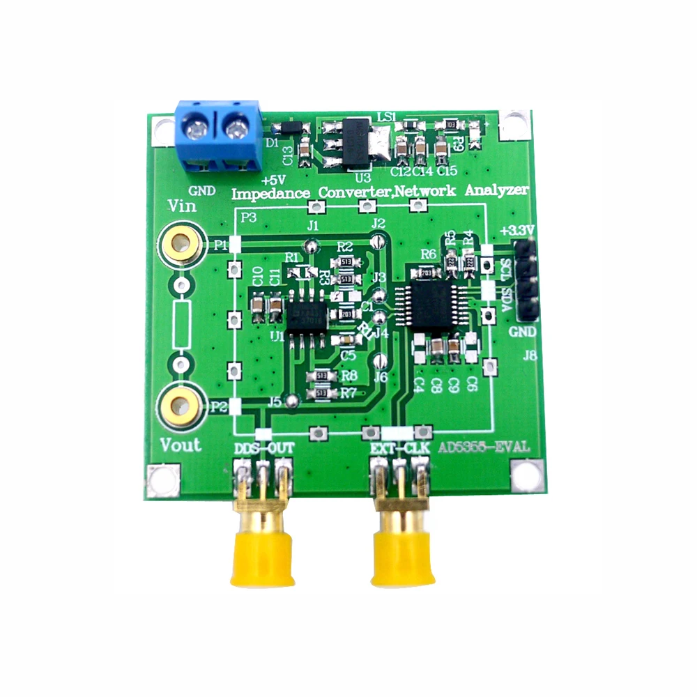Imagem -04 - Eval Impedance Converter Network Analyzer Gerador de Freqüência de Resistência Medição de Resolução de 12bit 1m Taxa de Amostragem Ad5933
