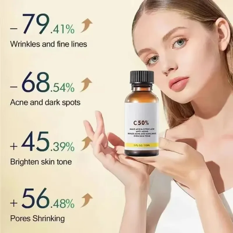Dilute Melanin, Acne, 50% TCA, High-Quality Chemical Exfoliation, Acidic Skin Beauty Care
