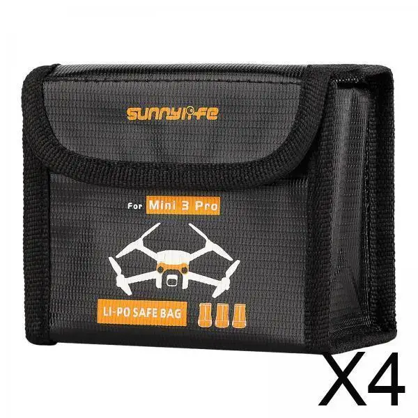 

RC Battery Storage Pouch Fireproof Protective Bag Explosion Proof Case for Drone Lipo Battery Charging