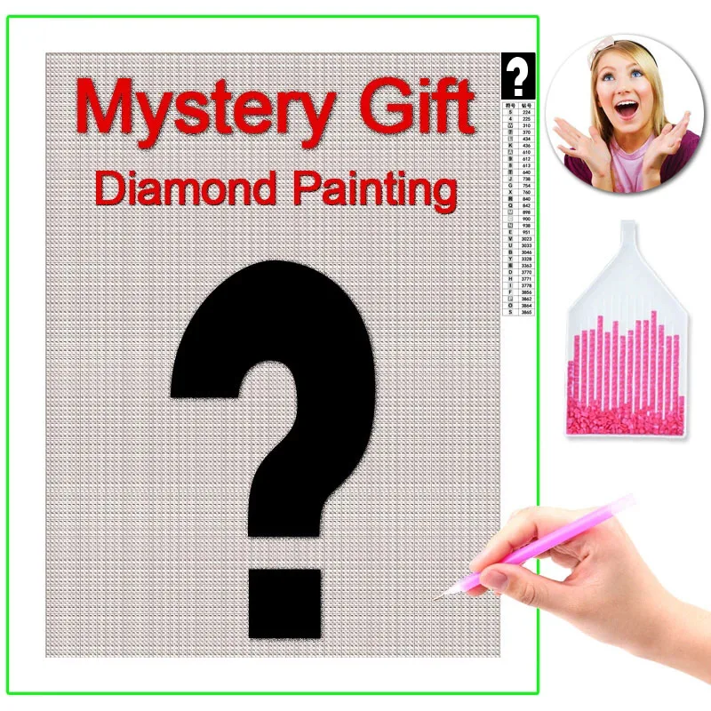 Photo Custom Mystery Diy Diamond Painting Cartoon Game Anime Embroidery Mosaic Art Cross Stitch Kits Home Decor Children's Gift