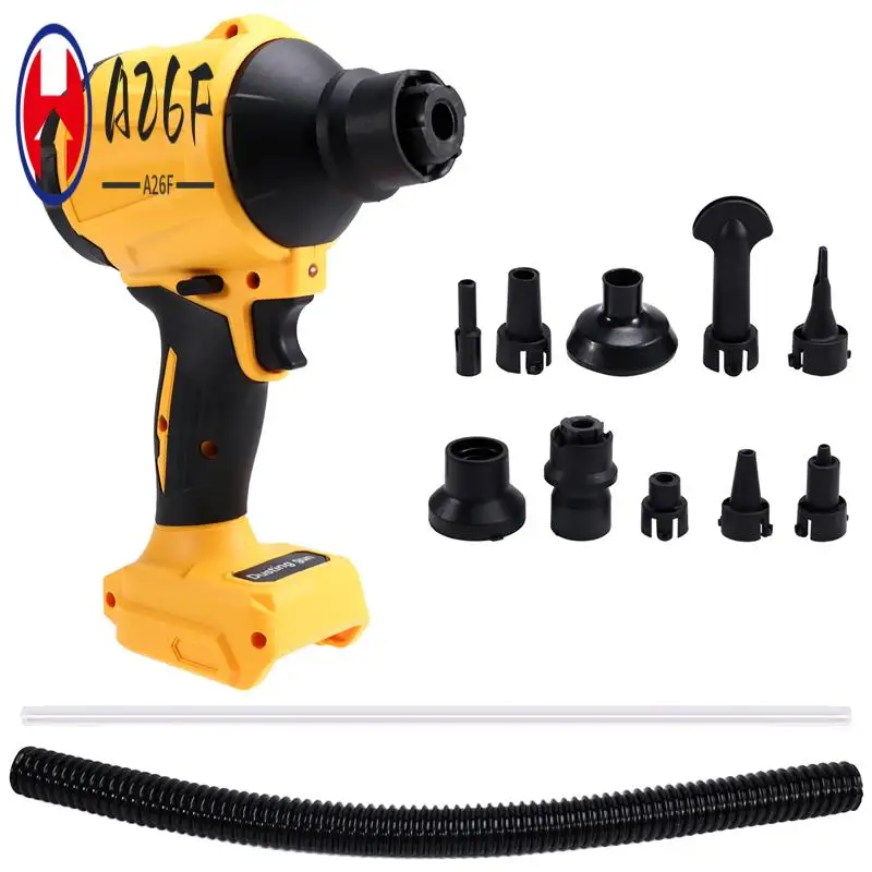 A26F-For 18 فولت 20 فولت بطارية متعددة الوظائف اللاسلكي منفضة الهواء مضخة هواء يده فرش مضخة هواء مضغوط منفاخ الهواء