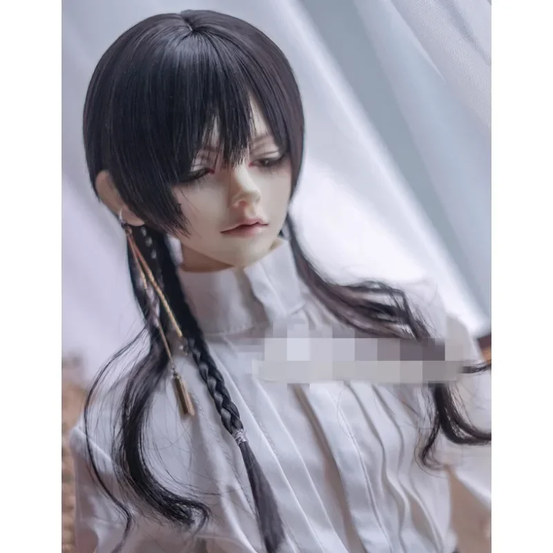 Cool Wolf Tail Braid   Bjd Doll Wig Hair 1/6 1/4 1/3 SD DD Uncle Doll Accessories