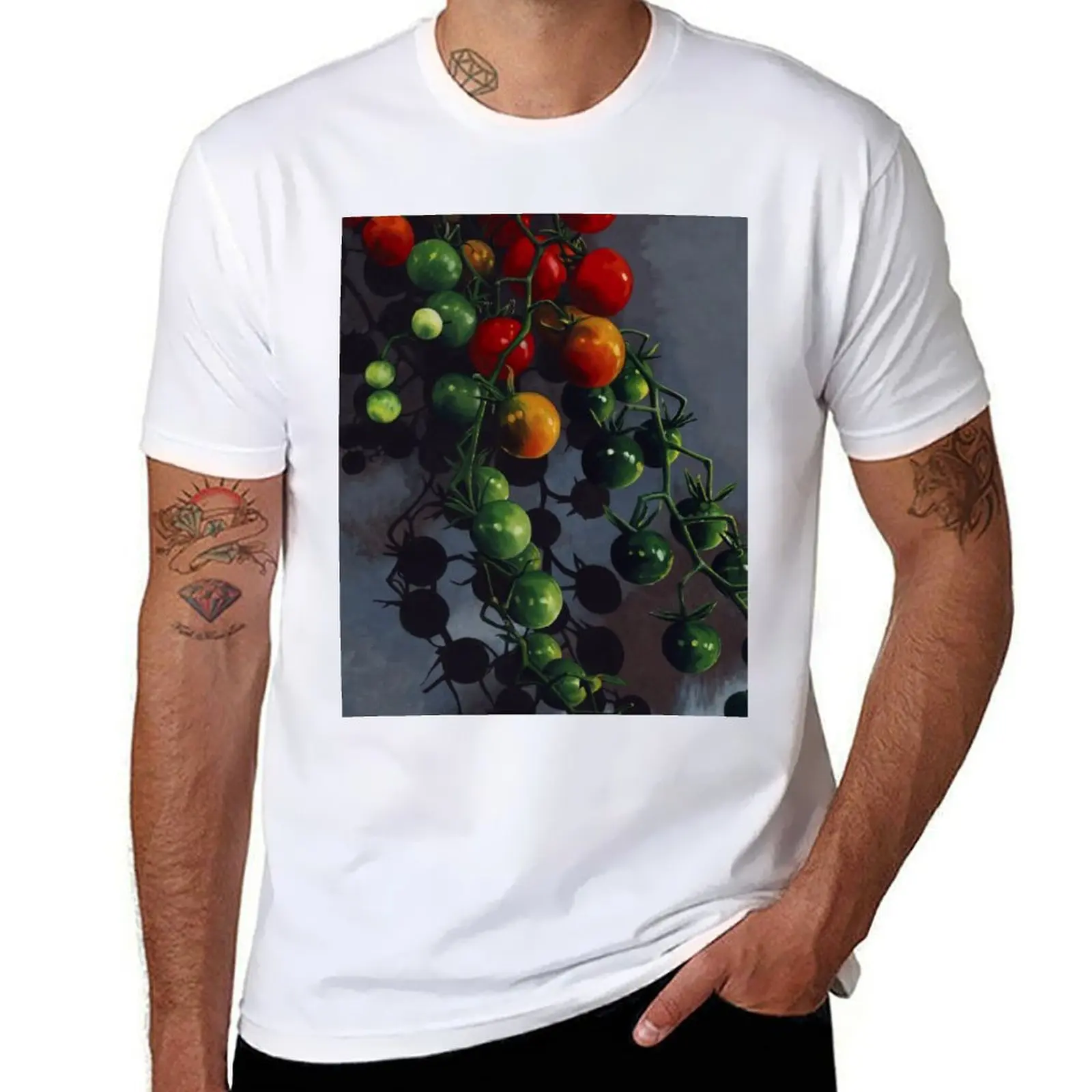 

Red Currant Cherry Tomato T-Shirt cotton t shirt pack man t shirts high quality luxury brand T-Shirt