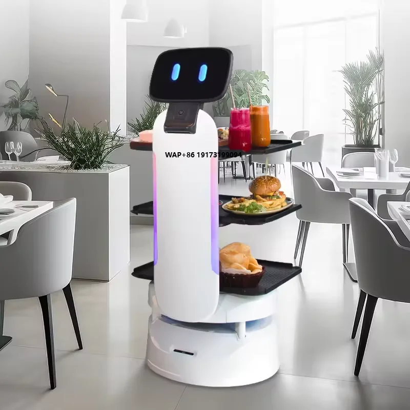New Best Sellers New Products Automated AI Smart Food Delivery Robot Good Price
