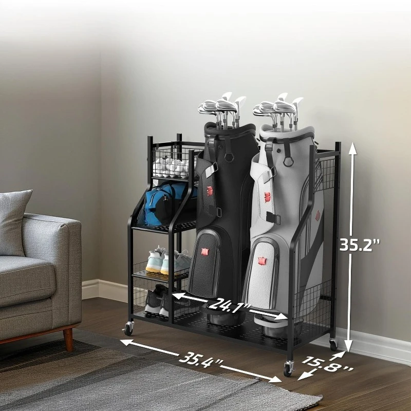 Golf Bag Storage Rack, Club Di - Putter Mallet Blade 评论和价格