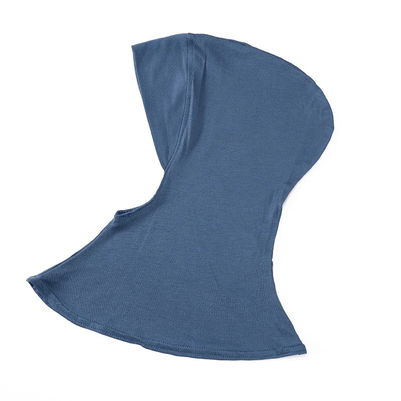 Bereit zum Tragen einer Innenkappe, Hijab für Frauen, muslimisches, solides Untertuch, Hijab, Unterkappe, Schal, Turban, Hut, islamische muslimische Hijabs, Kopfbedeckung – Detail 10
