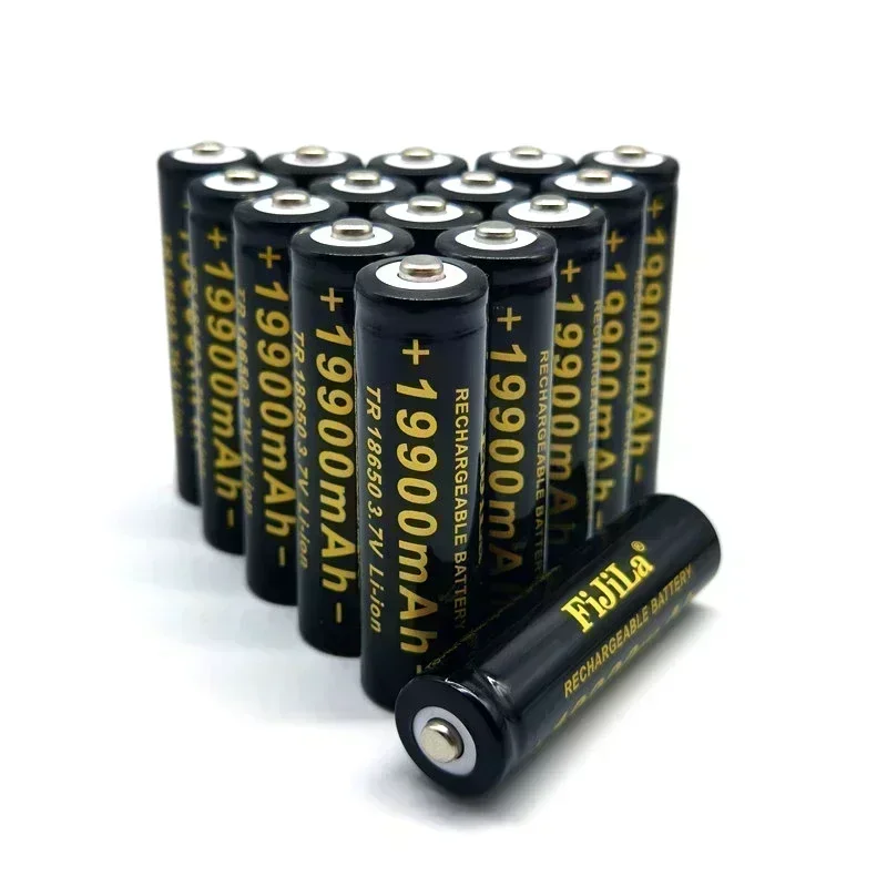 

2025 100% brand new 18650 lithium battery, 3.7V 19900mAh, rechargeable battery, , suitable for flashlights, headlights