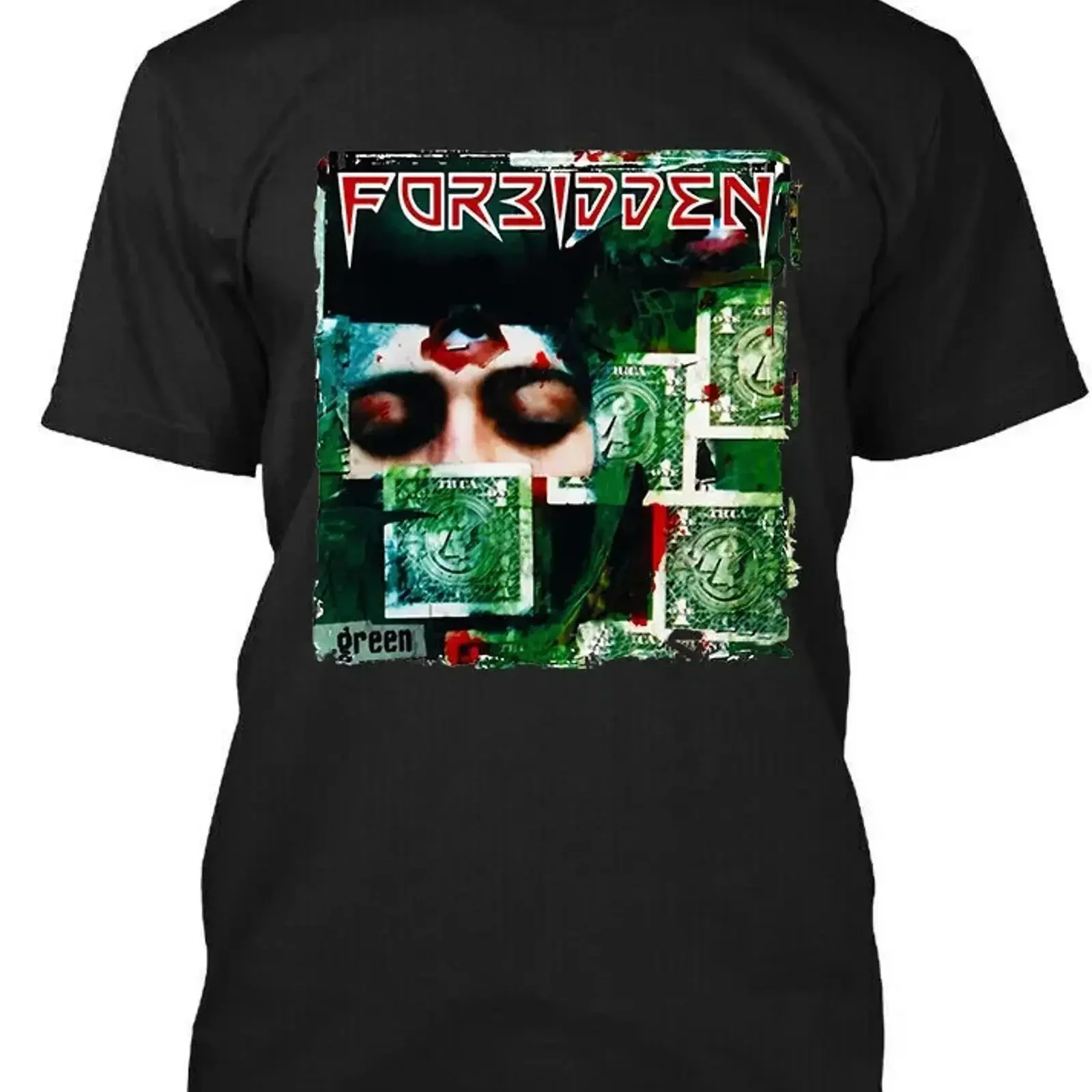 Forbidden Green American Thrash Metal Band Music Logo T Shirt S 5XL vintage Washed Top For Everyday Wear designer clothes