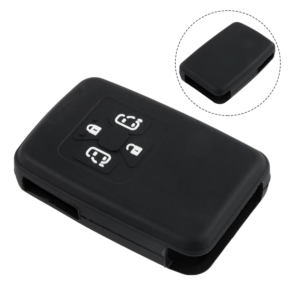 New 1pcs For Toyota Estima Alphard Vellfire Silicone Key Case Remote Fob Cover 4 Button No Distortion, No Fade And No Problem