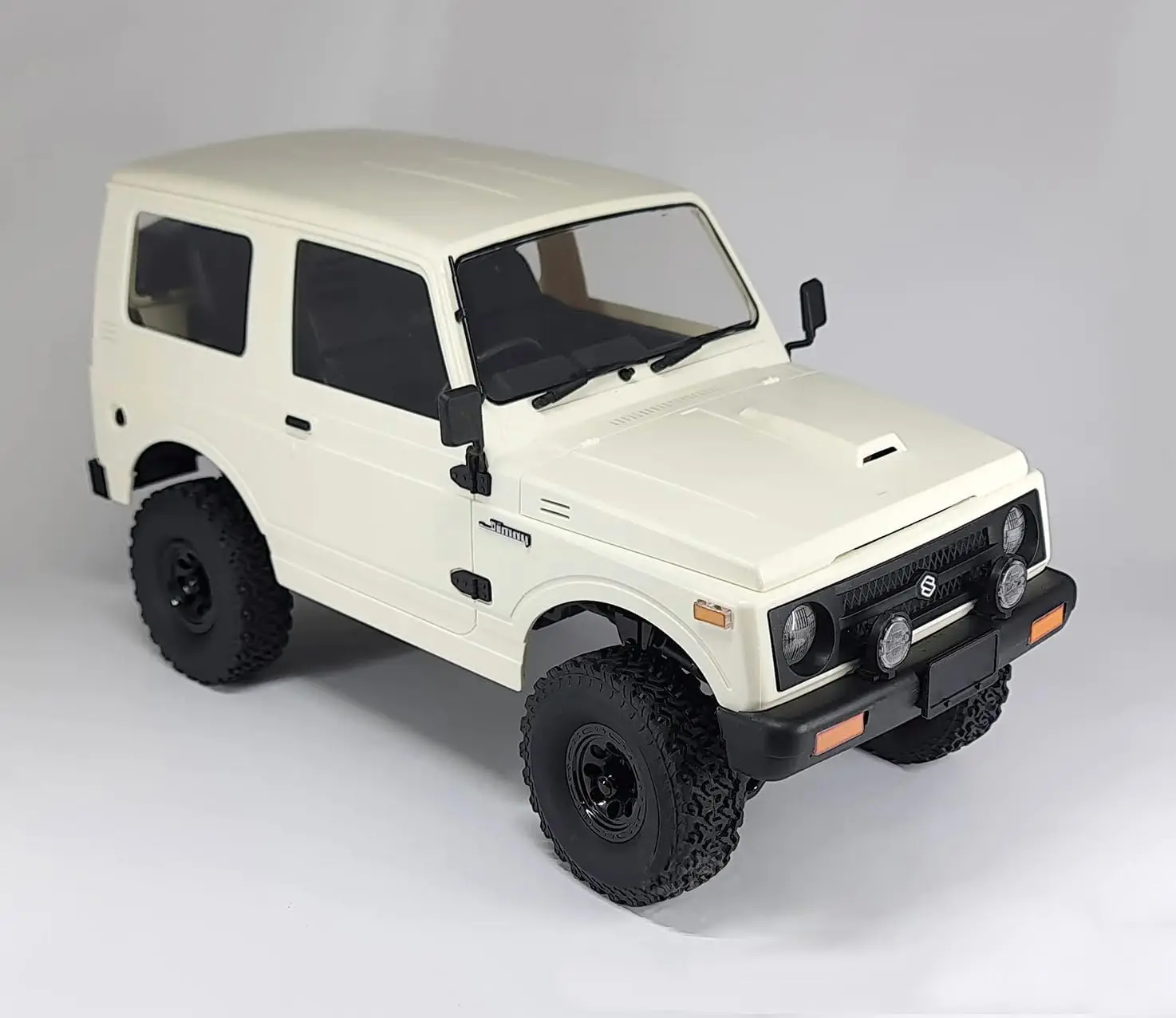 1/10 Scale 4x4 Off-Road Rock Crawler RTR with Proportional Steering, 370 Motor, Counter Rotating Gearbox, and Leaf Spring Chassis - Hobby Grade RC Truck