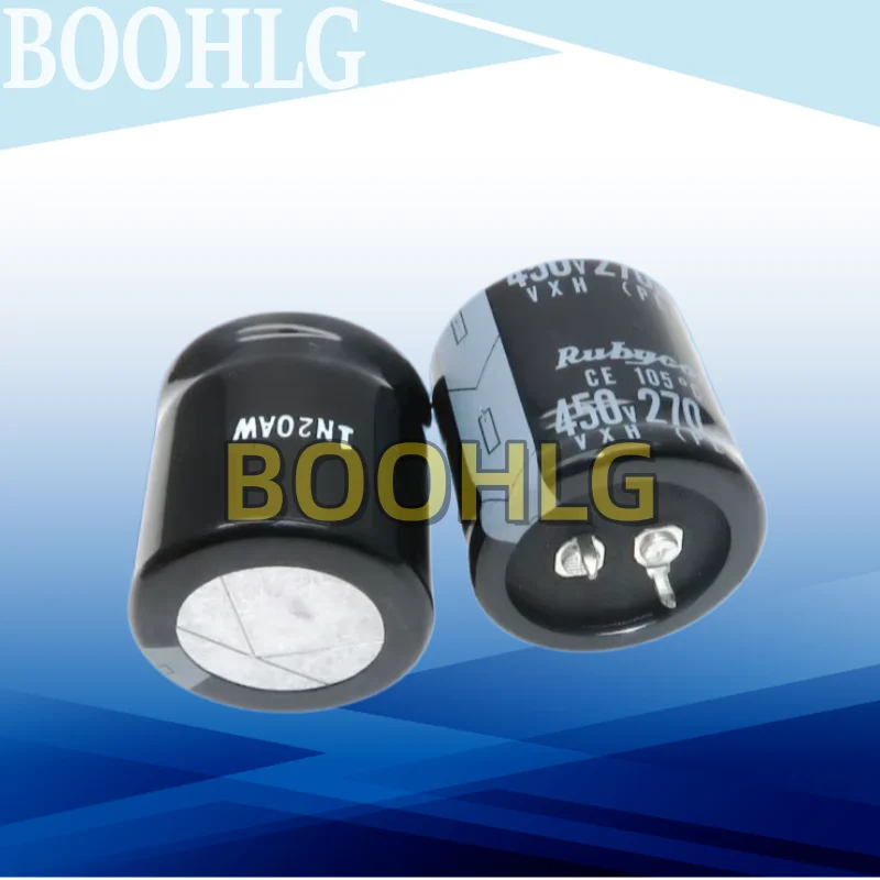 2PCS 270UF 450V Japanese Capacitor 450V 270UF 30X30 VXH USG