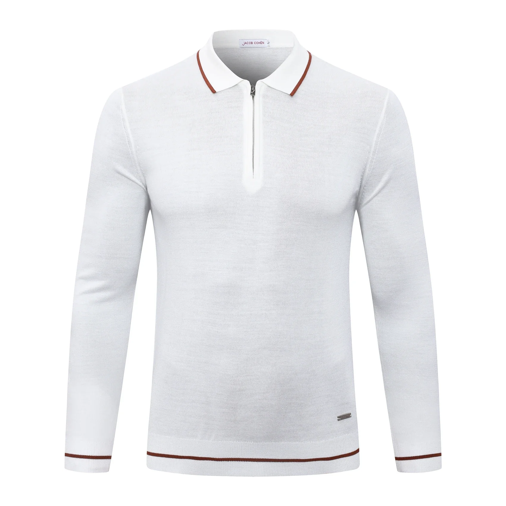 

BLSK CPRT Sweater Wool men's 2025 new warm business casual Comfortable zipper elasticity embroidery high quality size M-5XL
