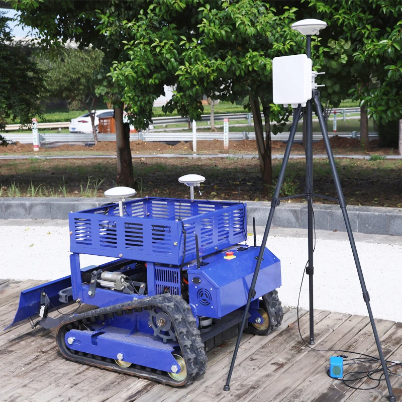 

Customized Easy Transport Lawn Mower Robot Foldable Portable Remote Control Petrol Grass Trimmer For Mobile Yard