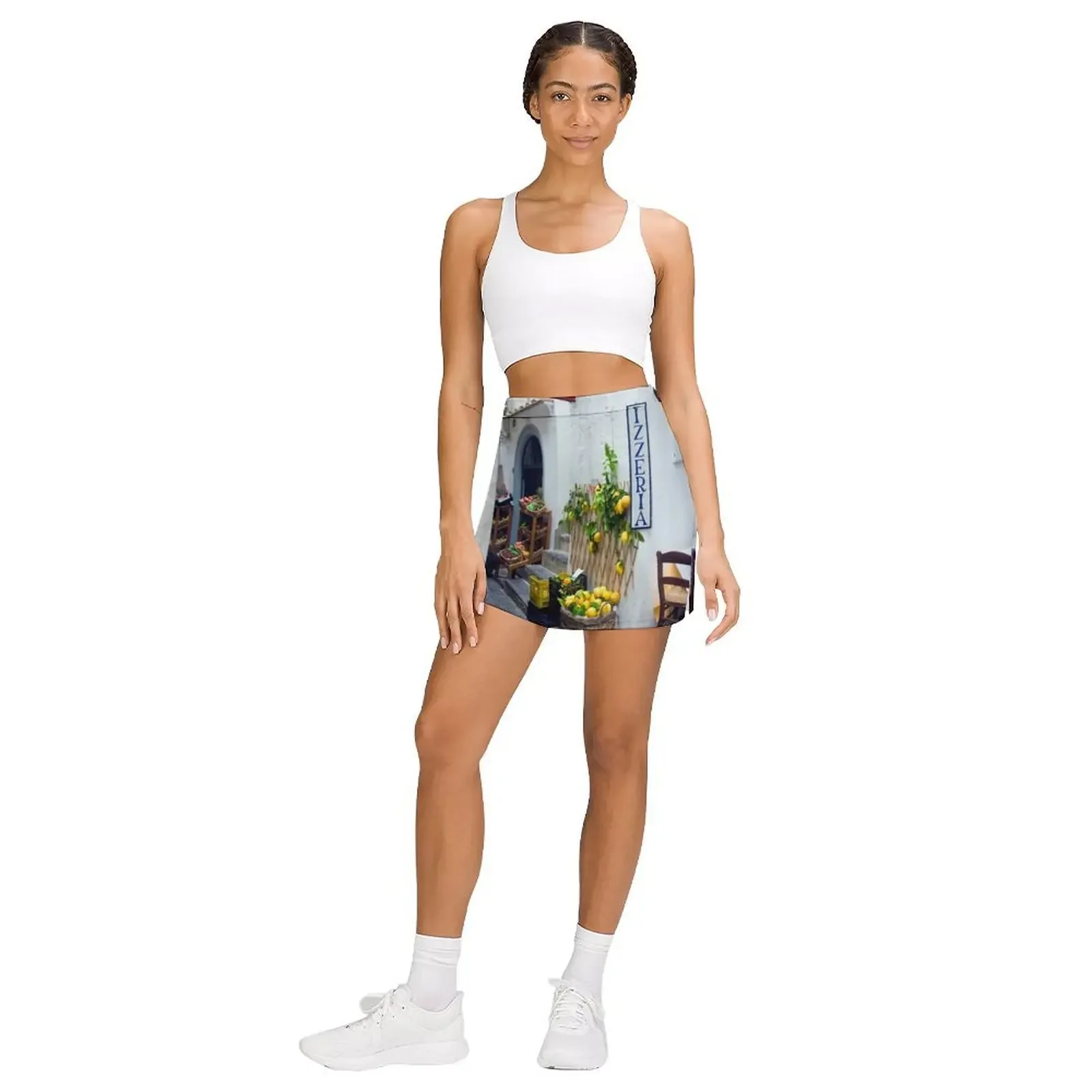 Amalfi, Italy Mini Skirt Woman clothing summer clothes