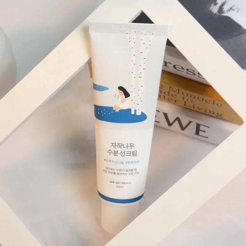Crema de Sol Hidratante con Jugo de Búho Coreano SPF50+ PA+++ Cuidado de la Piel Facial con Esencia Hidratante - details 4