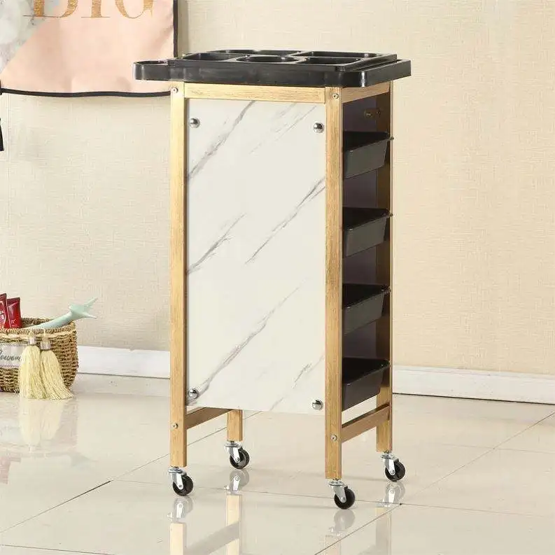 Cheap Salon Saloon Hairdressing Beauty Salon Trolley With Wheels