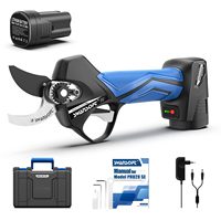 Swansoft 28mm PRU-28SE cordless electric pruning shear with 2AH battery progressive cutting