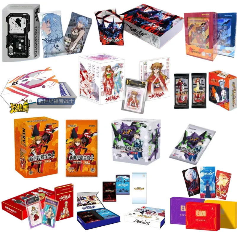 Коллекционная карточная игра Kayou EVA New Century Evangelion Warrior: Классическая серия для начинающих, редкие персонажи, подарок