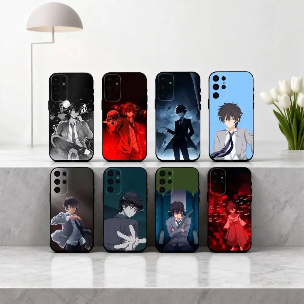 My Instant Death AbilityIs So OverpoweredPhone Case For Samsung S25,24,23,22,30,21,10,9,Ultra,Plus,Lite,FE,4,5 G Soft Black Case