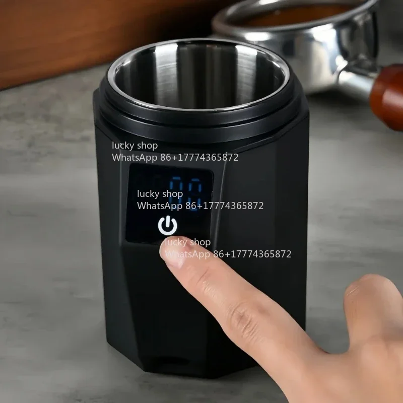2in1 Coffee Powder Cup Electronic Scale High Precision 304 Stainless Steel Liner