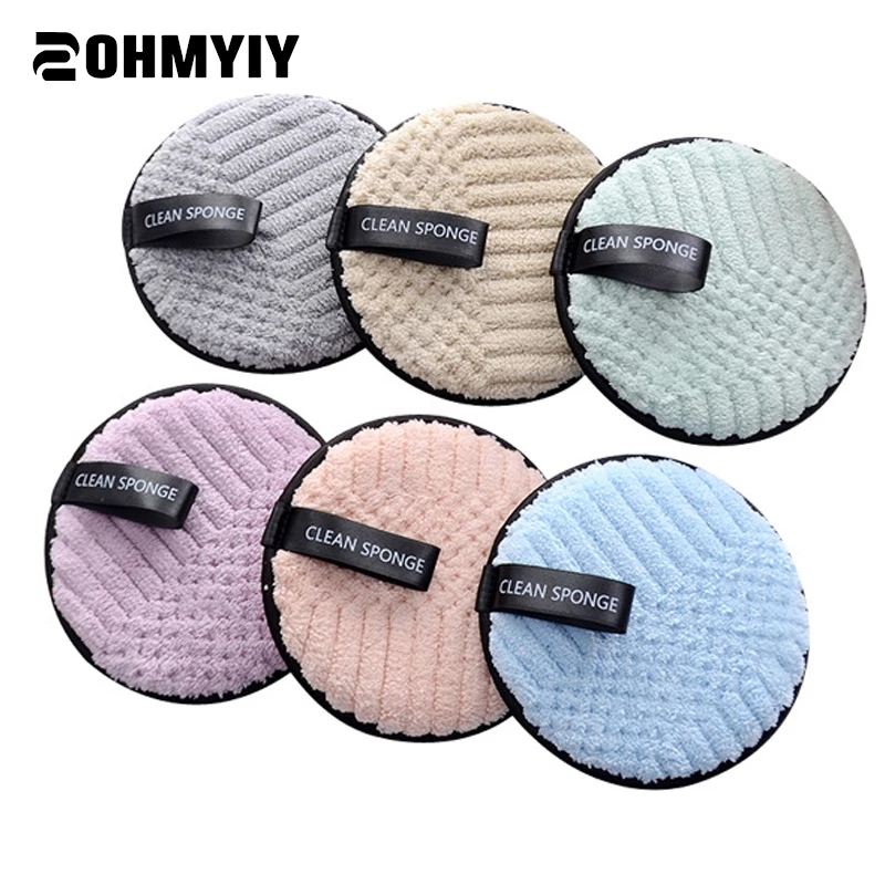 1pcs Microfiber Make Up Remover Pads Reusable Face Towel Washable Cotton Pads Make-Up Wipes Cloth Cleansing Puff Skin Care Tool