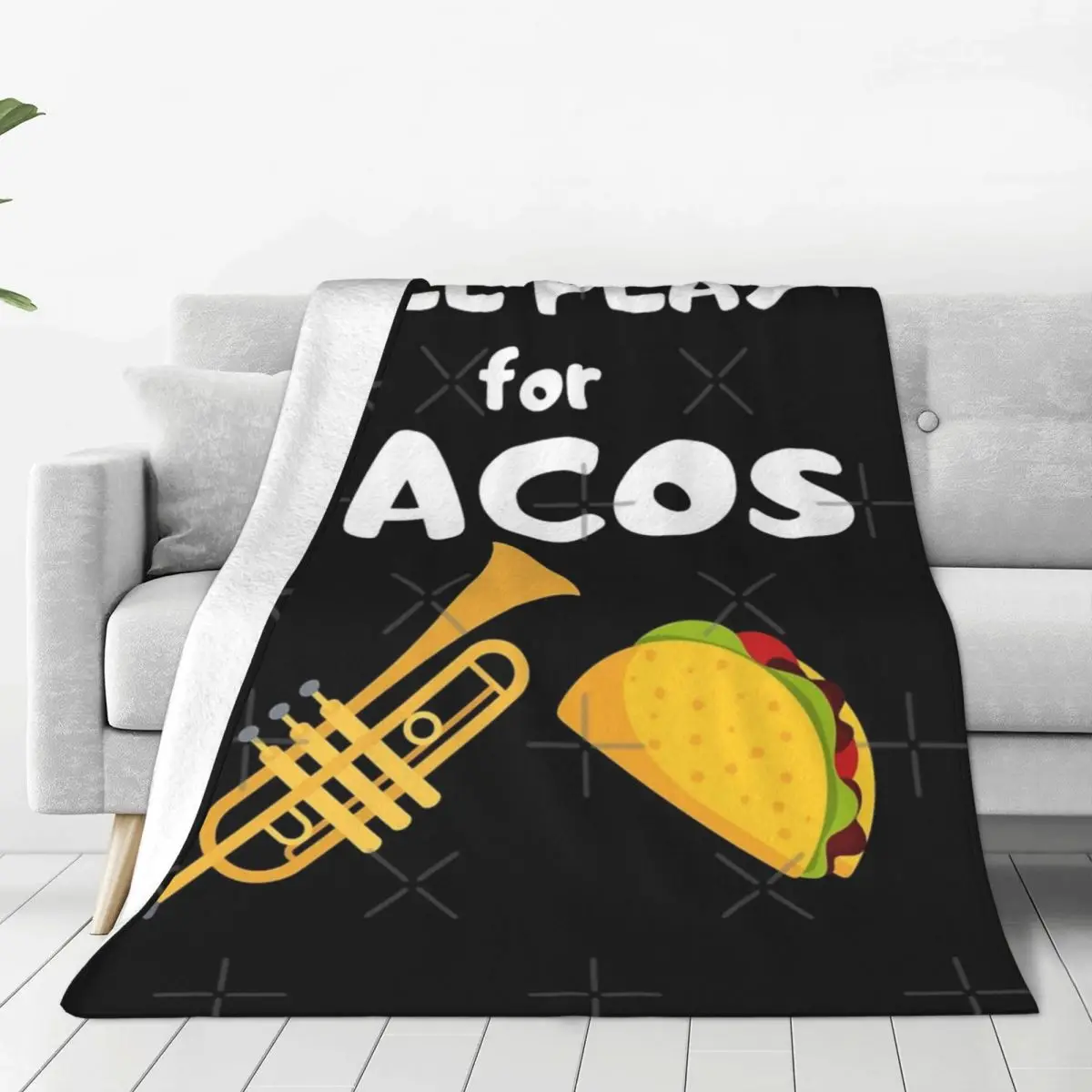 Trumpet Will Play For Tacos Four Seasons Universal Blanket Office Can Be LaidChristmas Present