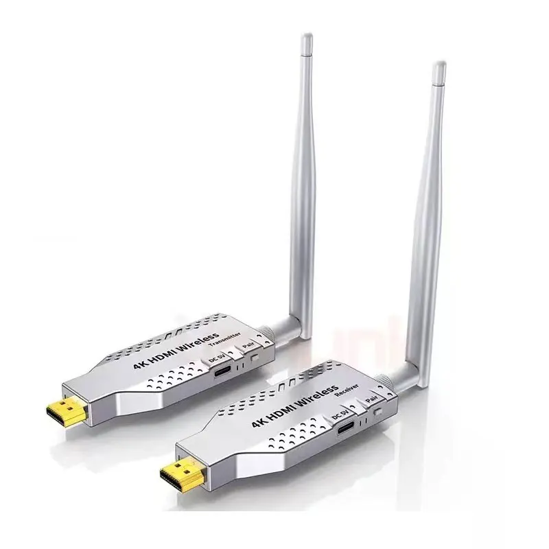 

4K Wireless Transmitter Receiver Video for HDMI-compatible Extender for Camera Laptop PC To TV Projector Meeting Share