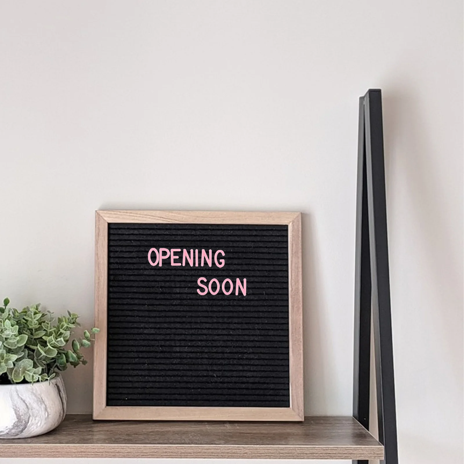 

2 pcs Felt Message Board Letters Plastic Alphabet Set For Diy Bulletin Home Office Decorative Memo Board Black Changeable