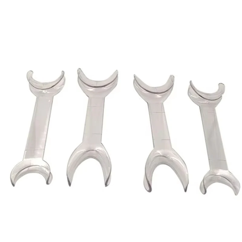 4 قطعة ضام الأسنان على شكل حرف T ضام الشفاه برأسين داخل الفم ضام الشفاه لجراحة الأسنان وتبييضها