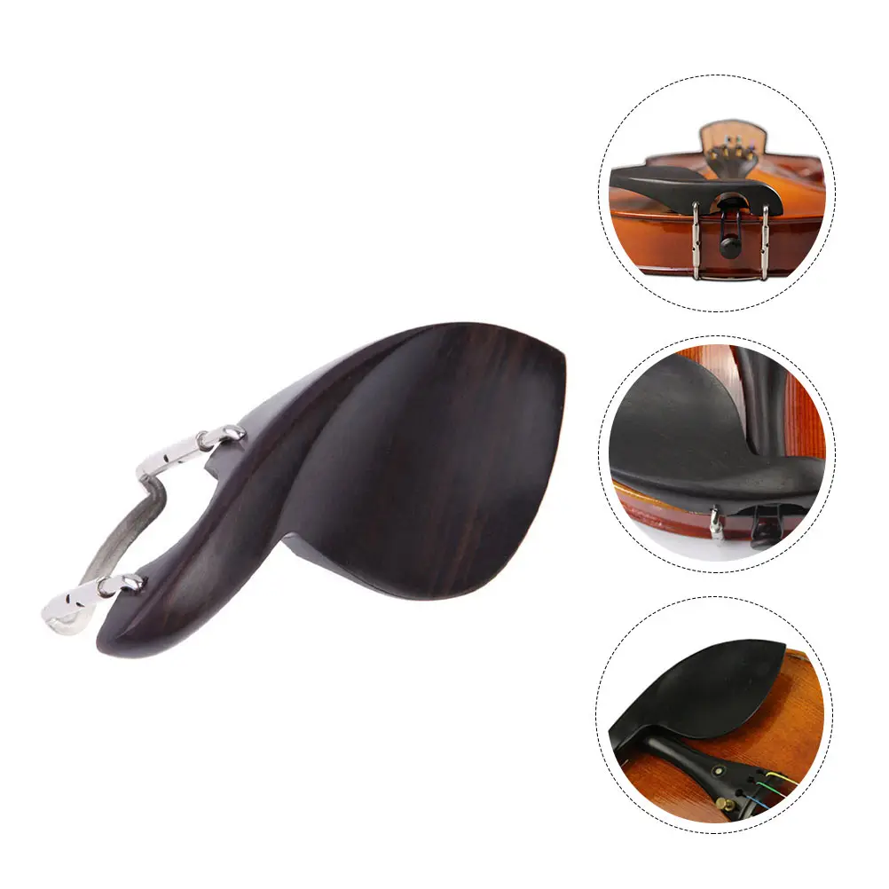 

Braces Violin Chin Rest Play Accessory Fall to The Ground For Black Wooden Made Part