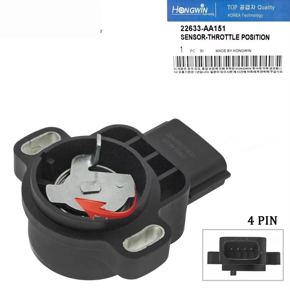 

GenuineOE 22633AA15B 22633AA151 22633-AA151 Sensor posición l acelerador TPS para Subaru Baja Forester Impreza Legacy 2.5L 1999