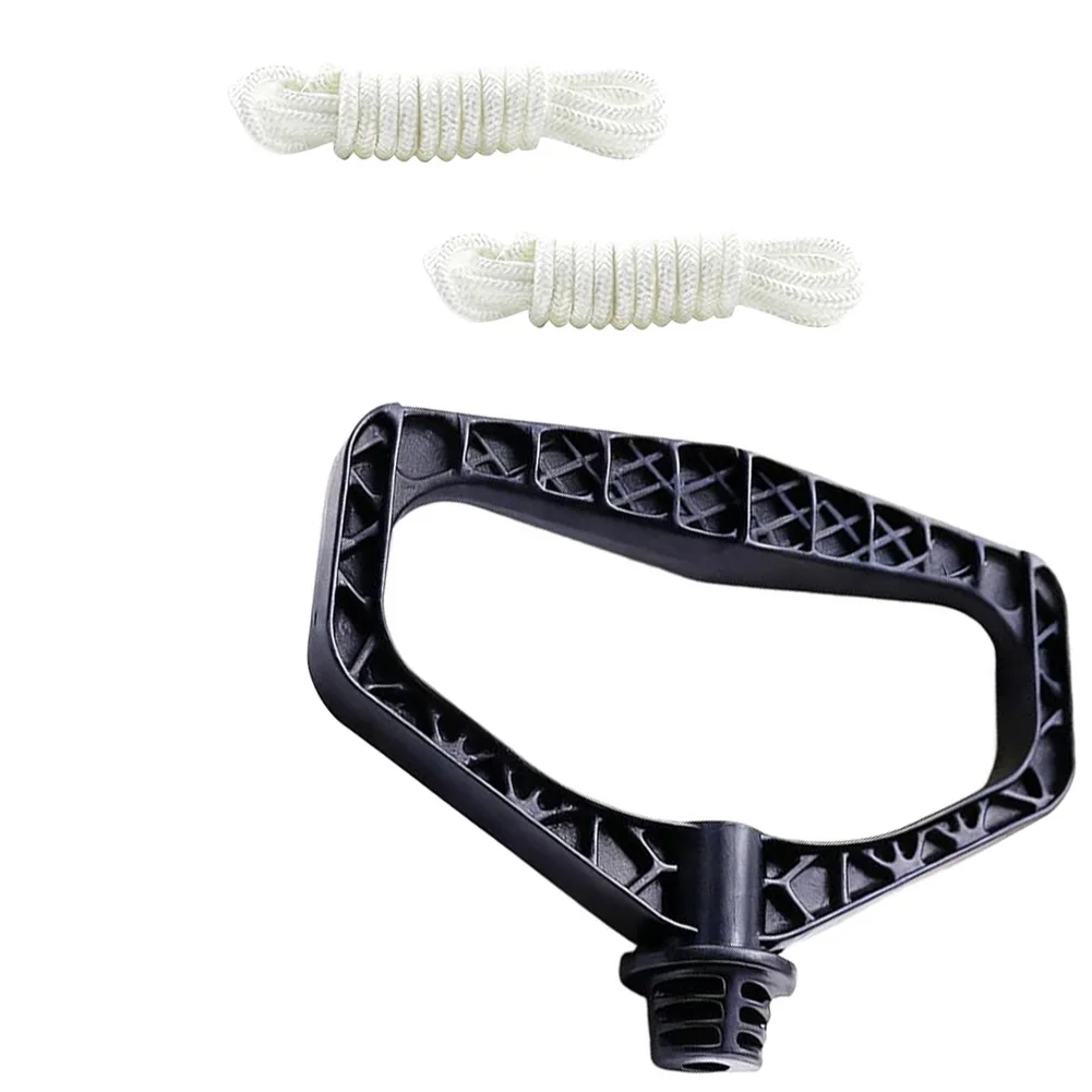 Recoil Starter Handle With Pull Cord 145cm 4mm 1 Recoil Starter Handle And 2 Pull Cord Garden Power Tools Accessories