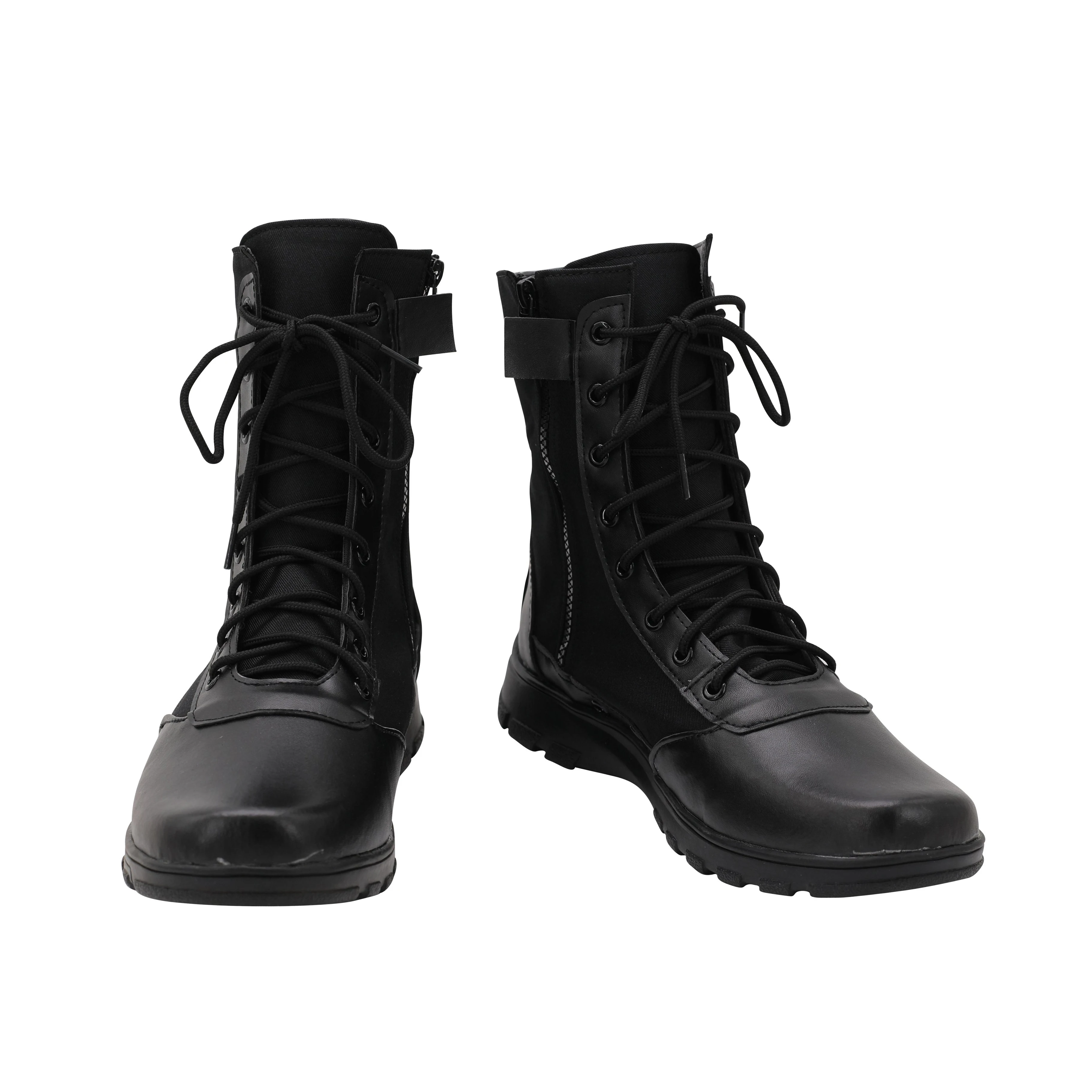 Böse Cosplay Leon Scott Kennedy Cosplay Schuhe PU Stiefel Halloween Cosplay Schuhe Für Erwachsene Männer Frauen