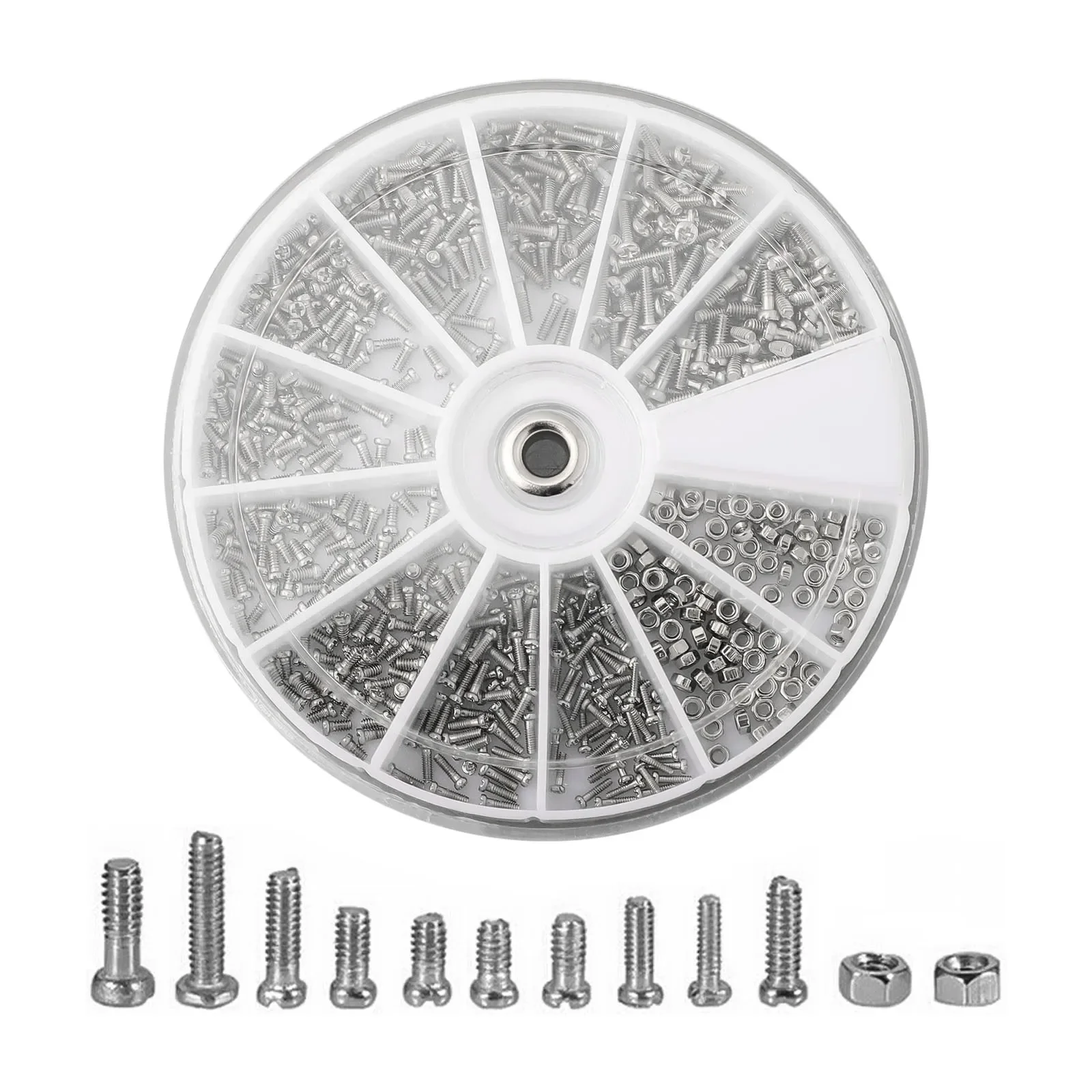 Analyste de boulons en acier inoxydable, atelier, usine, maison, vis, Dallas, M1.2, M1.4, 8x25px, 3.15x0.39 po, le plus récent, kg