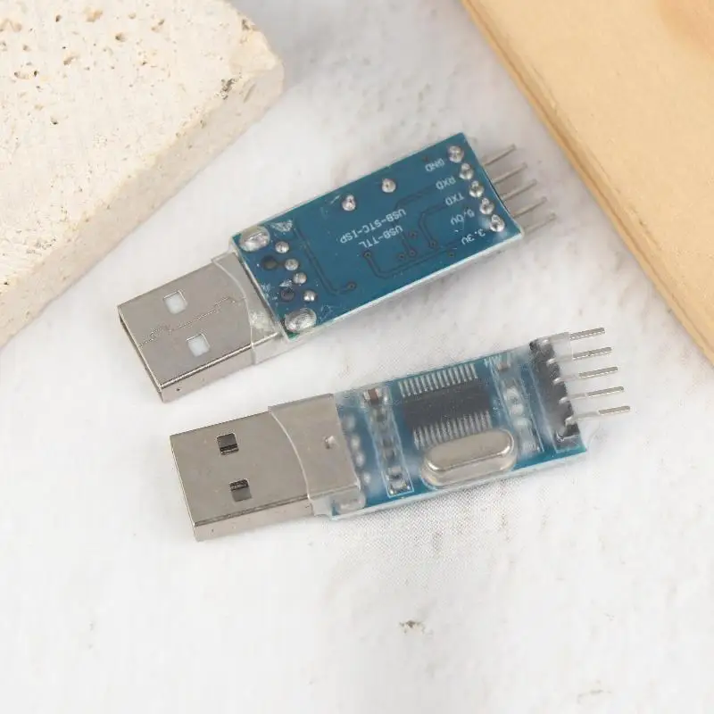 【新品】PL2303HX USB to TTLコンバーターアダプターモジュール マイクロコントローラーブラシマシンボード オートコンバーターモジュール DC 3.3V 5V