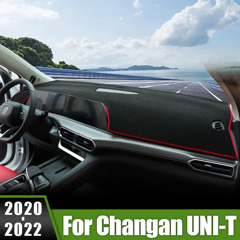 

For Changan UNI-T UNIT 2020 2021 2022 Car Dashboard Cover Sun Shade Mats Avoid Light Pads Instrument Panel Anti-UV Accessories