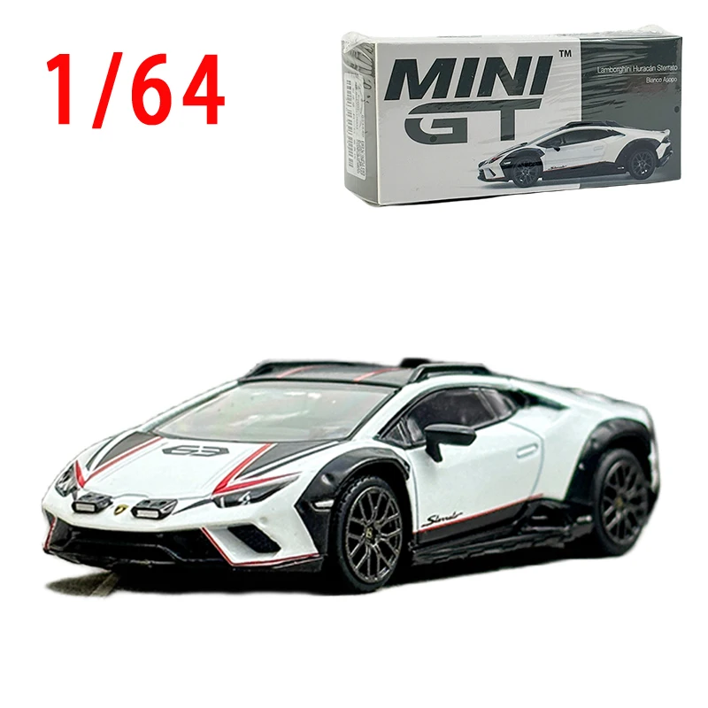 

Diecast 1/64 Scale Lamborghini Huracan Sterrato Sports Car Model Alloy Lamborghini #763 Car Model Collection Decoration