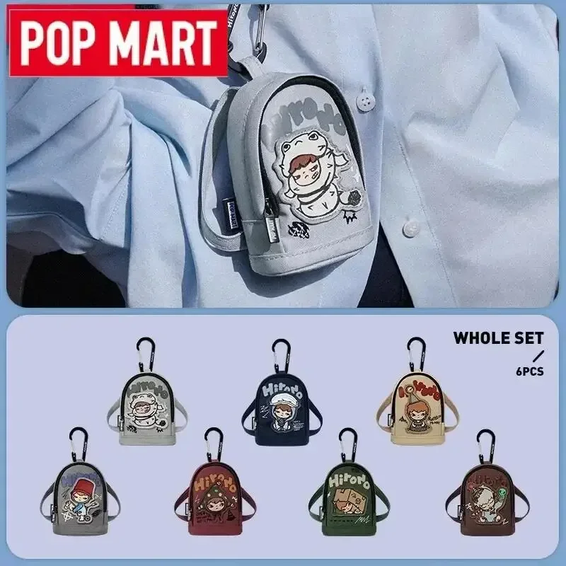 POP MART Hirono Echo Series Mini Bag Blind Box Surprise Mystery Box Cute Anime Action Figurines Home Decor Desktop Model Dolls