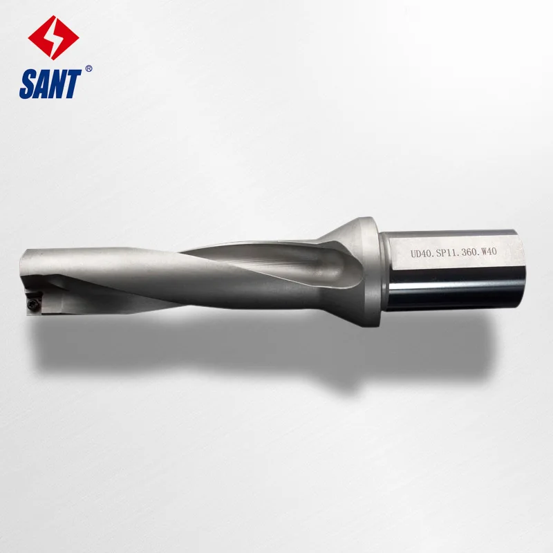 4d U Drills High efficient indexable drilling tools drill bit for metal machining type 4