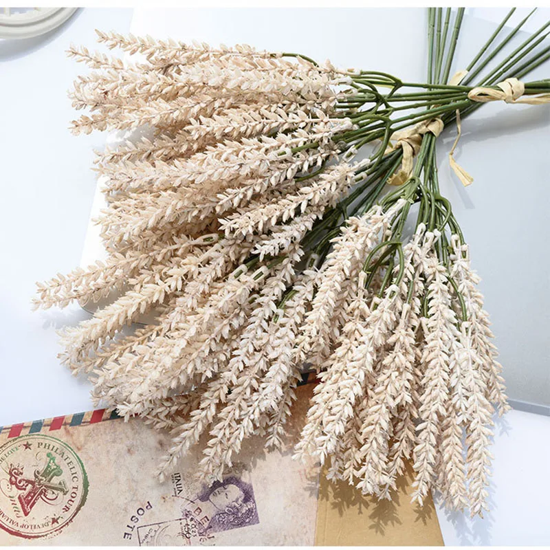 

44cm wheat ear flower artificial bouquet wedding party decoration DIY home table wedding Christmas decoration wheat bouquet