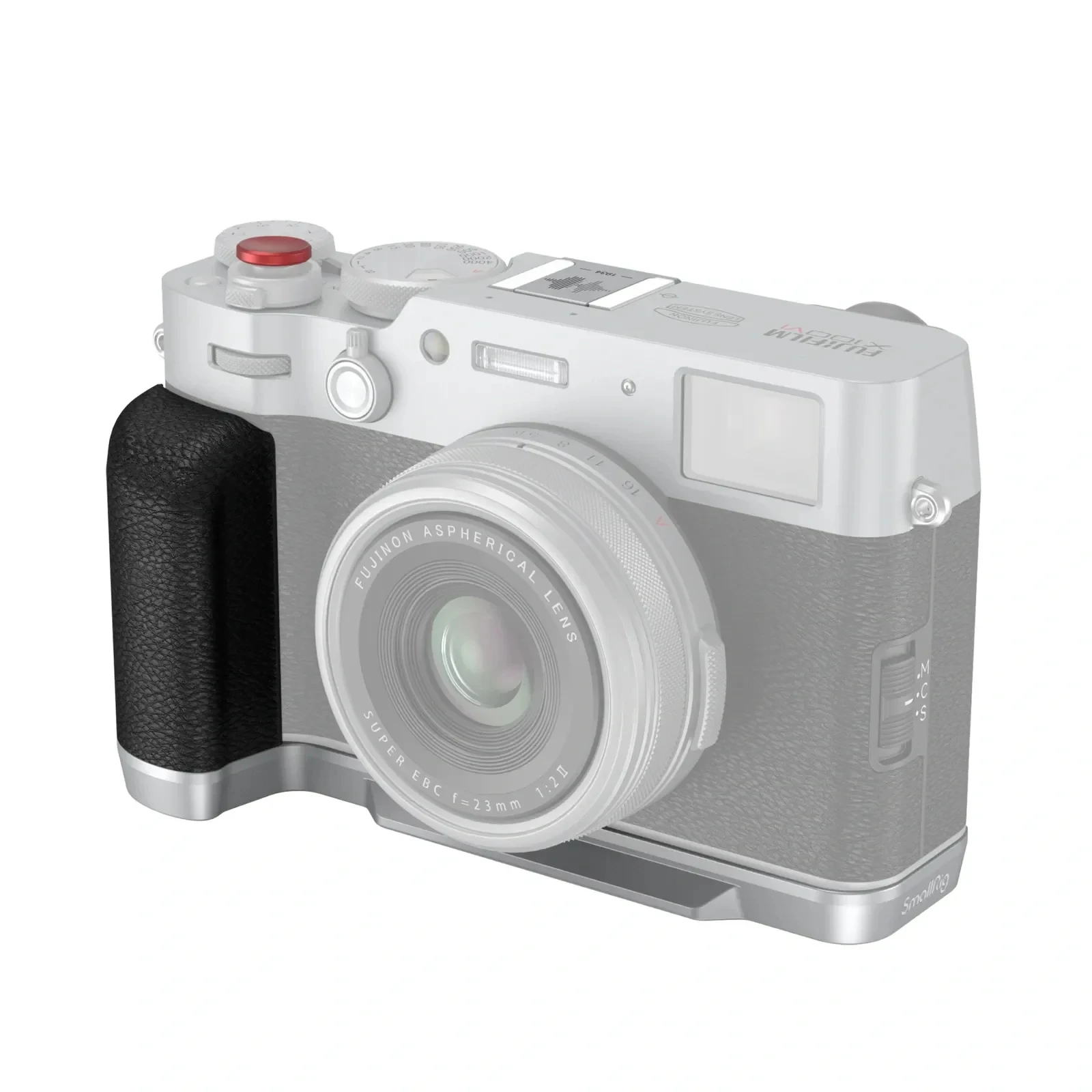 Smallrig Beschermende Kooi voor FUJIFILM X100VI Kooi Kit Lederen Case L-Vorm Grip Duimgreep voor FUJIFILM X100V X100VI Camera