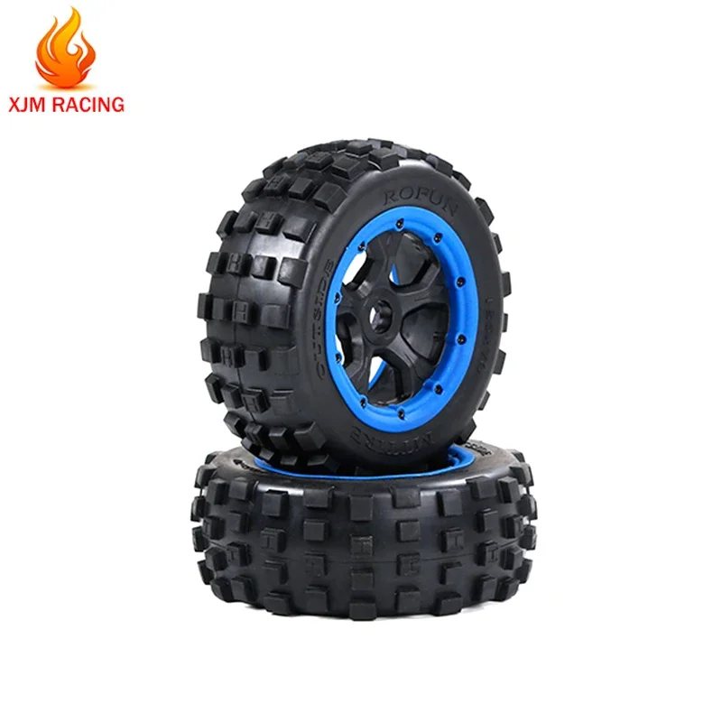 Knobbelige Wiel Band 2PCS 185x70mm voor 1/5 Losi 5ive T Rofun Rovan Lt Kingmotor X2 BAjA 5S SLT V5 QL 5T DTT Fid Rc Auto Onderdelen