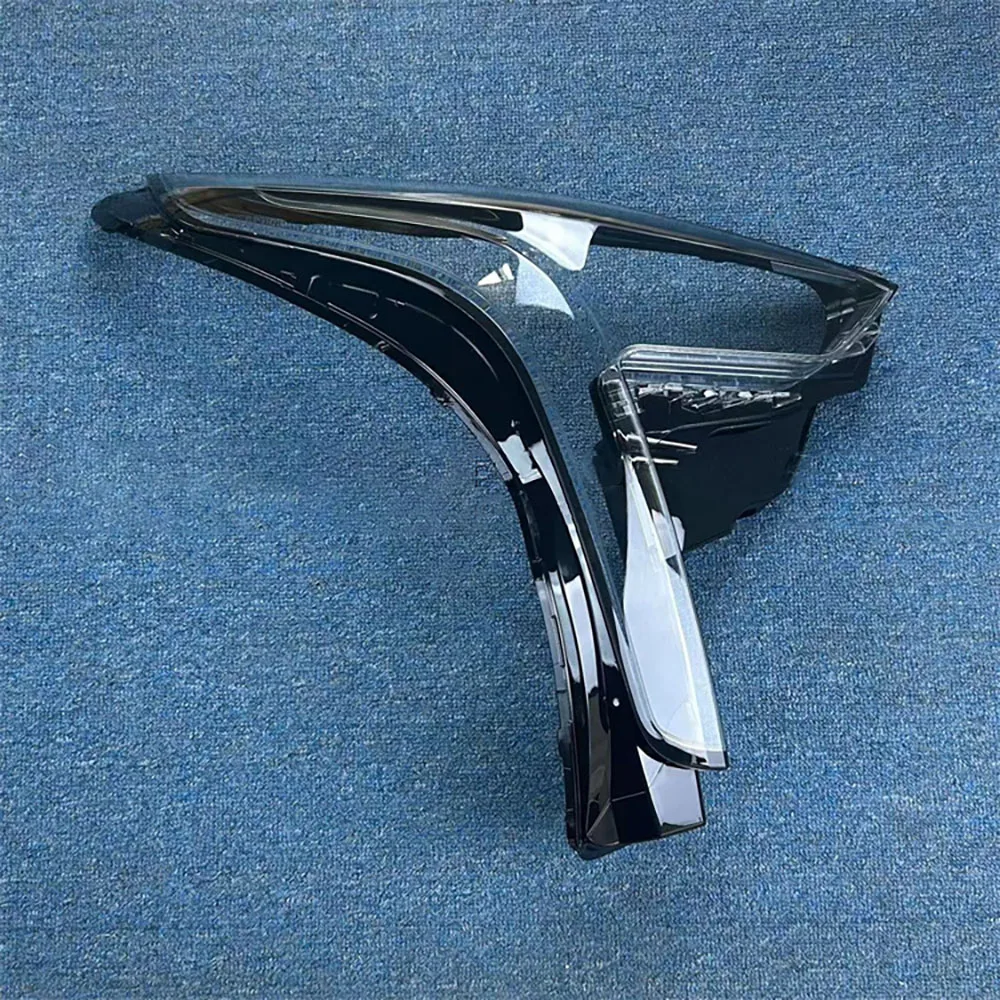 لكاديلاك CT6 2019 2020 2021 غطاء المصباح الأمامي قناع شفاف كشافات مصباح قذيفة شبكي استبدال عاكس الضوء الأصلي