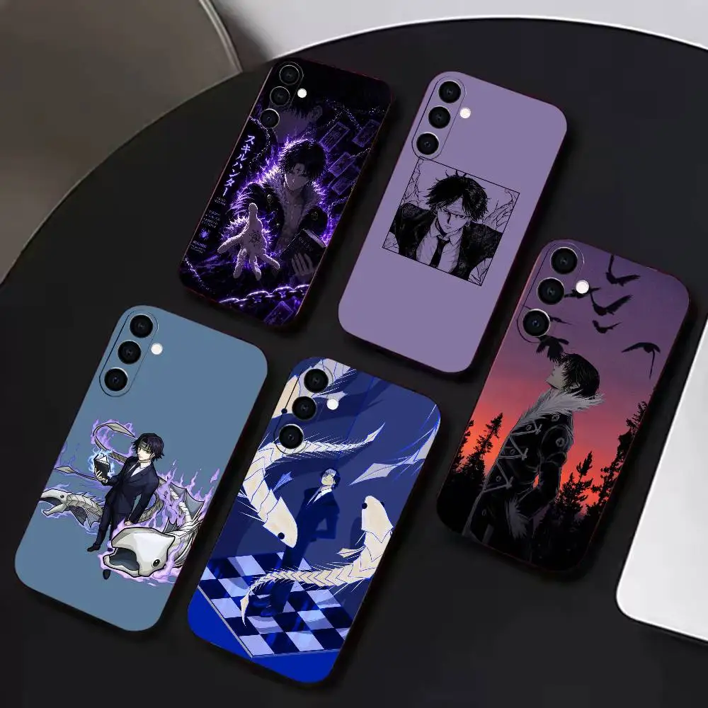 Hunter H-H Hunter cool  Phone Case Black Soft Silicone TPU For Samsung A72,A51,A70,A71,A53,A52,A73