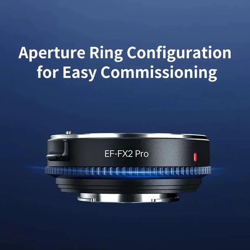 Viltrox EF-FX2 Pro Auto Focus Adapter Ring for Canon EF Lens to Fuji XF Cameras