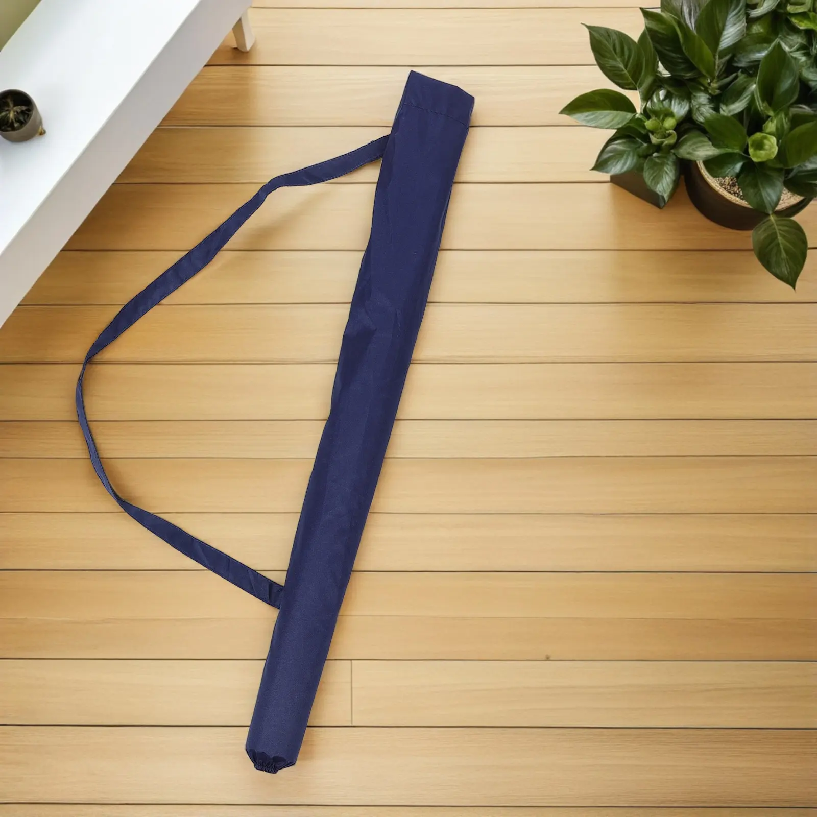 Immagine 7: Borsa Portatile Impermeabile per Ombrello Blu, Custodia da Viaggio con Tracolla Regolabile, Custodia Protettiva per Ombrello Bagnato