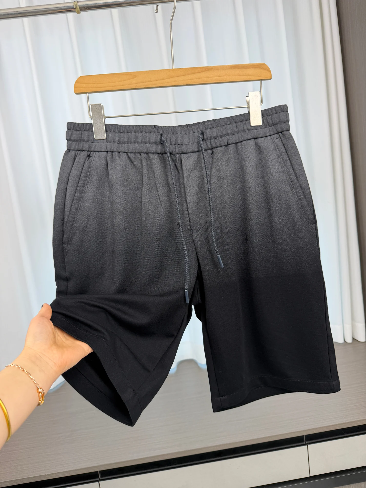 

Casual Breathable Outdoor Men's Short Pants Five-Point Comfortable Elastic Thin Summer Loose Fit Straight Leg Casual Shorts