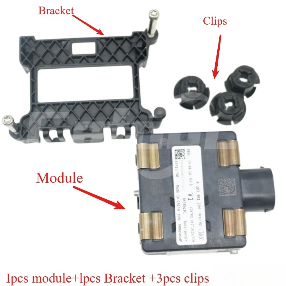 Front ACC Adaptive Cruise Radar Sensor Control Moudle For Mitsubishi Pajero Montero Sport KS III 2015-20223 8638A105 8638A201