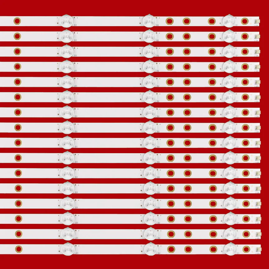 LED strips for KDL 65W850C KDL 65W855C KDL 65W857C KDL 65W805 KDL-65W809C T650HVF05 650TV02 V3 CX-65S03E01-2B762-0-A-565-3854-V