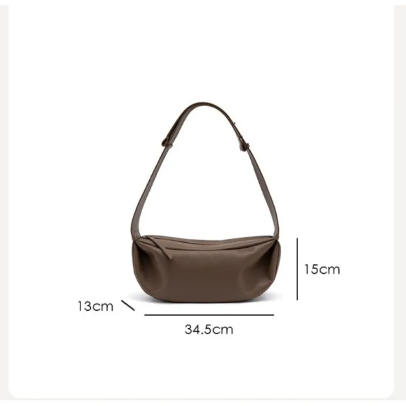 Jamhoo Women\'s Handbag New Trend Simple Large Capacity Summer New Fashion Versatile Casual Dumpling Type Messenger Shoulder Bags